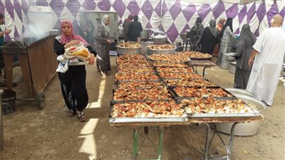 5 آلاف وجبة إفطار للصائمين في يوم عرفة من مطبخ الخير بالخانكة |صور 