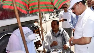 محافظ أسوان يتابع تقديم الخدمات الصحية والعلاجية لـ 821 مواطنا بوادي الصعايدة