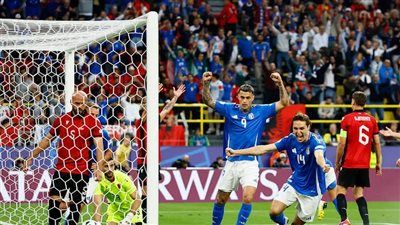 منتخب إيطاليا يفوز على ألبانيا بثنائية لهدف في يورو 2024