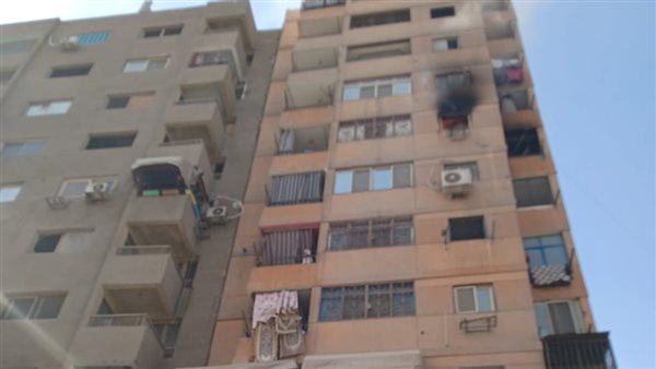 حريق شقة المرج