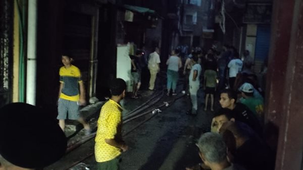 موقع الحريق