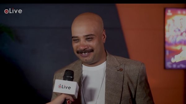 حاتم صلاح خلال لقائه