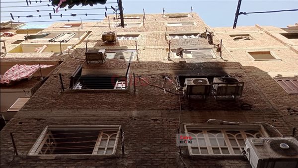 جانب من الحريق 