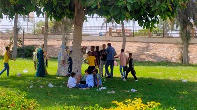 الري تظهر جمال الطبيعة والأشجار: إقبال كبير على زيارة الحدائق العامة