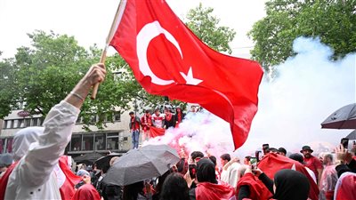 جماهير تركيا تهتف لـ فلسطين في ألمانيا قبل مباراة جورجيا بـ يورو 2024| فيديو