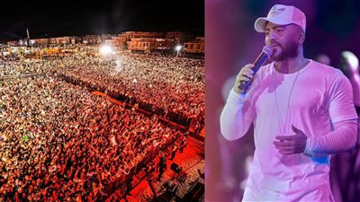 تامر حسني عن حفله الأخير: عدد الجمهور فاق كل توقعاتي