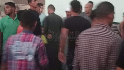 تشييع جنازة شاب أزهري توفي إثر أزمه قلبية في الفيوم