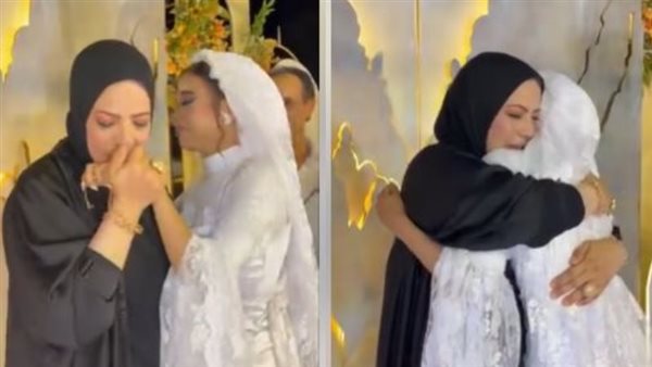 أم تفاجئ ابنتها العروس