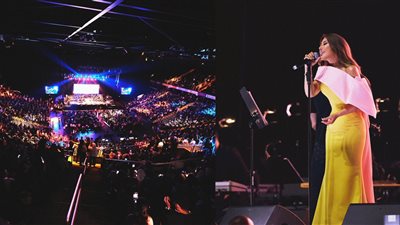 بـ حضور 10 آلاف شخص.. لقطات من حفل نجوى كرم في ألمانيا