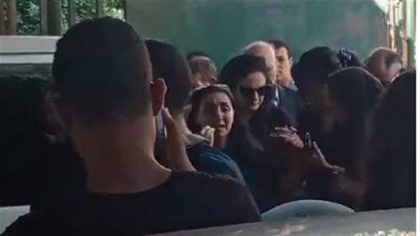 جنازة والدة زوج الإعلامية