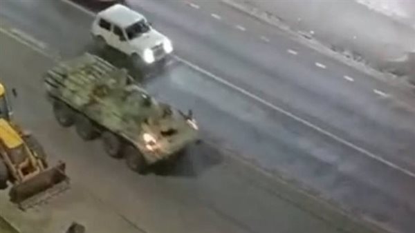 قوات الجيش في شوارع