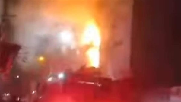 اندلاع حريق هائل