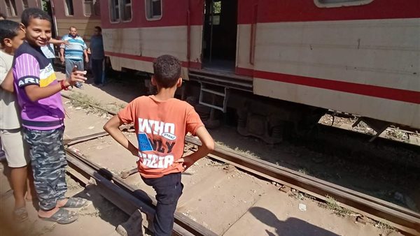 خروج قطار عن القضبان