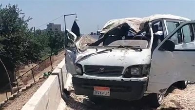  تفاصيل حادث تصادم على الطريق الإقليمي بالمنوفية.. وانقلاب سيارة يتسبب بإصابات في أسوان| بث مباشر 