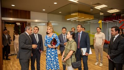 رئيس بلدية جارسيا المكسيكية يزور العاصمة الإدارية ويبحث أوجه التعاون المشترك