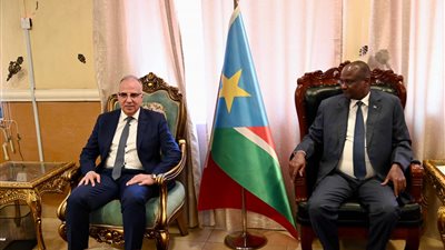 وزير الزراعة بجنوب السودان: أتطلع لتعزيز التعاون مع القاهرة والاستفادة من الخبرات المصرية