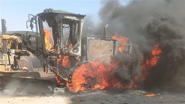 حريق بشركة النيل