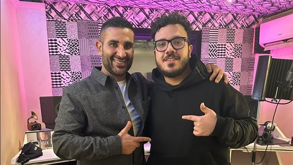 أحمد سعد والموزع