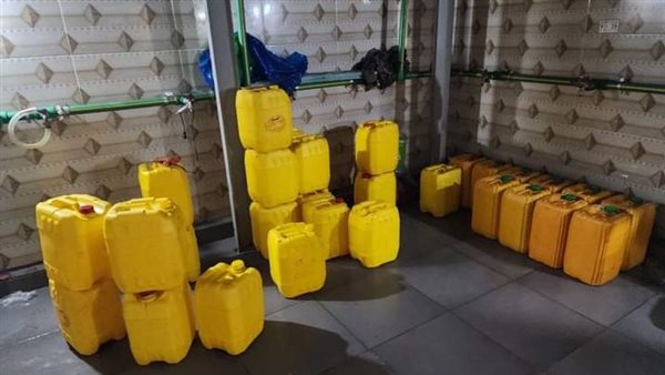 جانب من المضبوطات