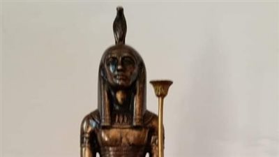 متحف ركن فاروق يعلن عن عرض تمثال من النحاس لمعبودة الحصاد