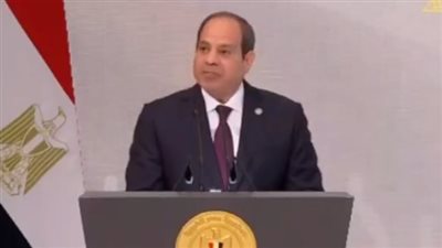السيسي: المصريين بقالهم 12 سنة عايشين في ظروف صعبة وتحملوا الكثير