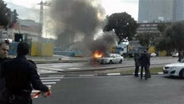 إصابات بانفجار سيارة