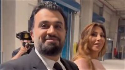 بعد الإعلان رسميا.. أول ظهور لـ نجوى كرم وزوجها الجديد رجل الأعمال عمر الدهماني