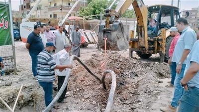 كبل الكهرباء ضرب.. عطل مفاجئ في محطة مياه الشرب بدسوق يتسبب في قطع المياه