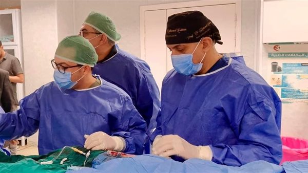 فريق طبي بجامعة المنصورة