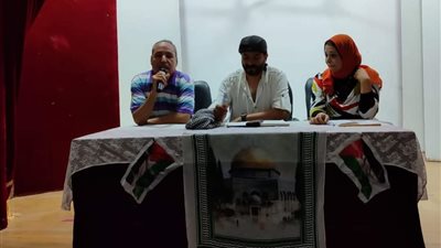 أمسية فى حب غزة بنادى أدب بورفؤاد