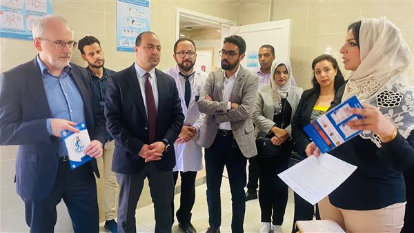 وفد فرنسي يتفقد منشآت