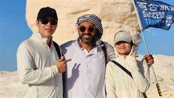 وفد صينى يزور الوادى