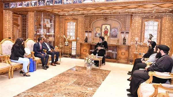 البابا تواضروس خلال