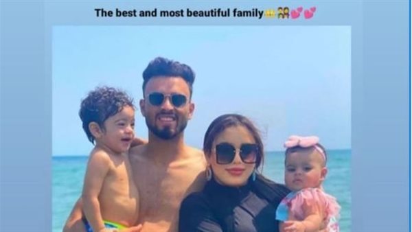 صلاح محسن وزوجته