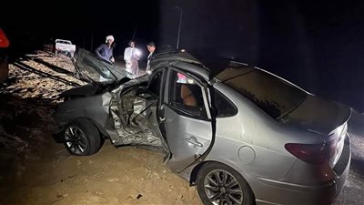 مصرع شخص في انقلاب سيارة ملاكي على طريق العريش القنطرة بشمال سيناء