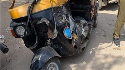 إصابة 4 أشخاص في انقلاب توكتوك على طريق المنصورية بالجيزة