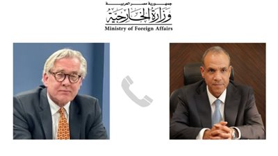وزير الخارجية يتلقى اتصالًا من المنسق الأممي الخاص لعملية السلام بالشرق الأوسط