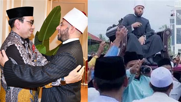 حملوه على الأعناق..