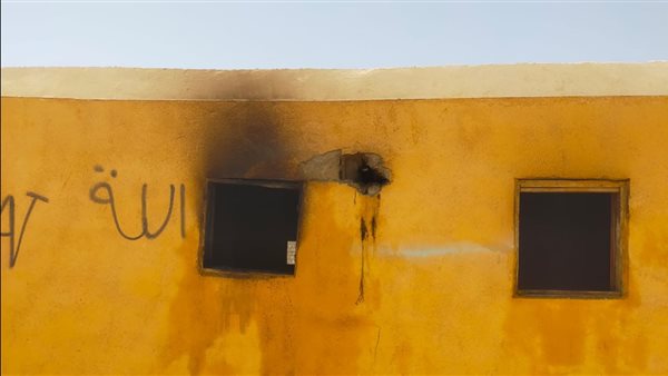 حريق منزل برأس سدر