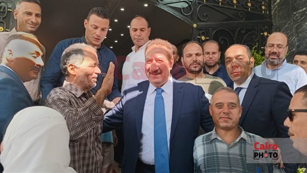 استقبال محافظ المنوفية