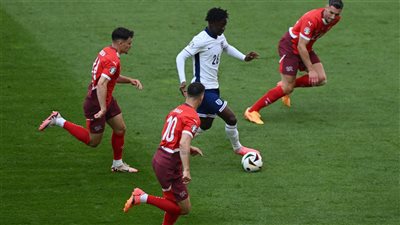نتيجة مباراة إنجلترا وسويسرا في ربع نهائي يورو 2024.. التعادل السلبي يحسم الشوط الأول