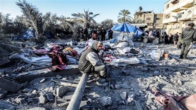 ارتفاع ضحايا جريمة مدرسة الجاعوني في غزة إلى 16 شهيدًا و50 مصابًا