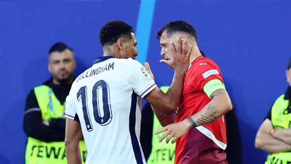 مباراة إنجلترا وسويسرا