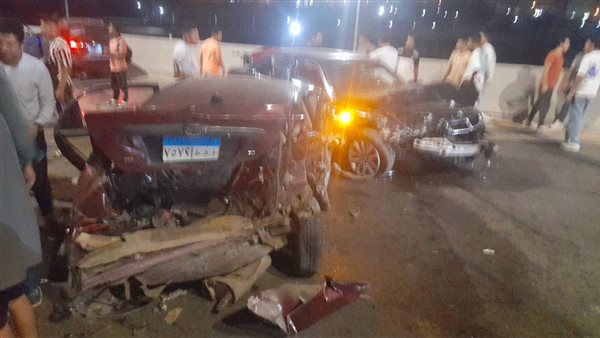 حادث مروع أعلى كوبري