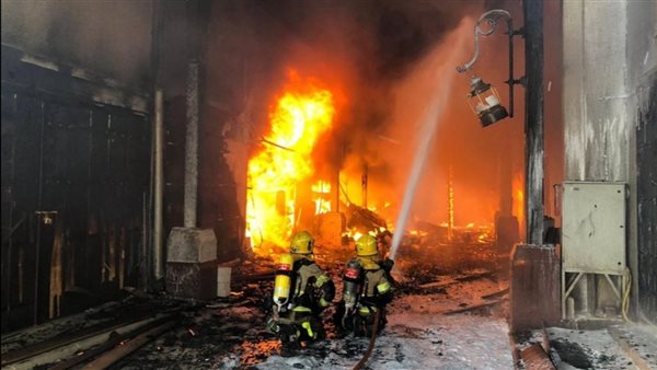 حريق - أرشيفية 