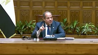 السيسي: الشعب السوداني بيعاني من حالة عدم استقرار نتج عنها هجرة داخلية لـ8 ملايين شخص | بث مباشر