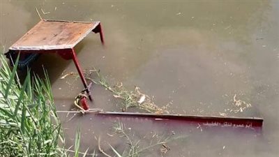 إصابة 4 أشخاص في حادث انقلاب تروسيكل داخل ترعة بالغربية 