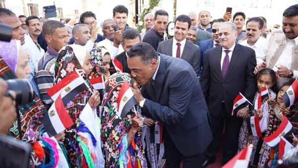 استقبال محافظ مطروح