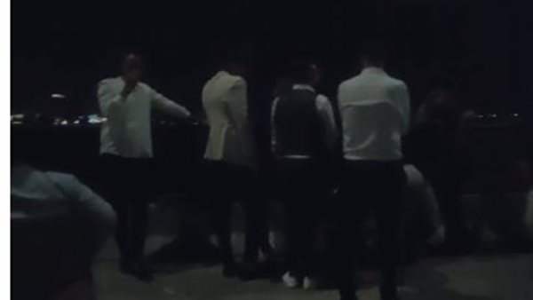 جانب من الحادث 