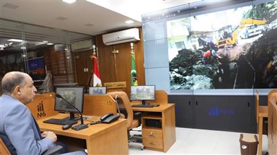 محافظ المنيا يوجه بسرعة الانتهاء من إصلاح خط مياه محطة الصعايدة بمغاغة